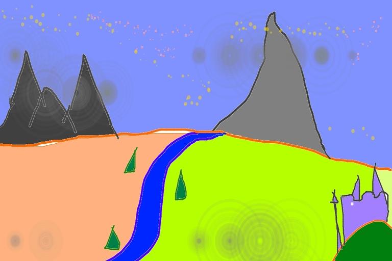 Sketch Mountains Input